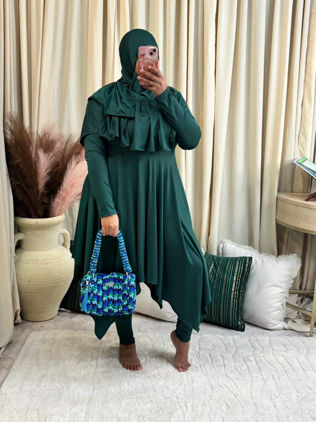 BREEZY BAG (BLUE/GRN)