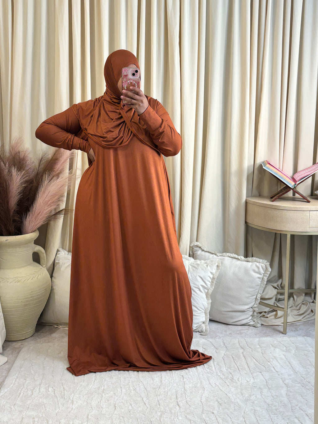 SS ABAYA SET (RUST)
