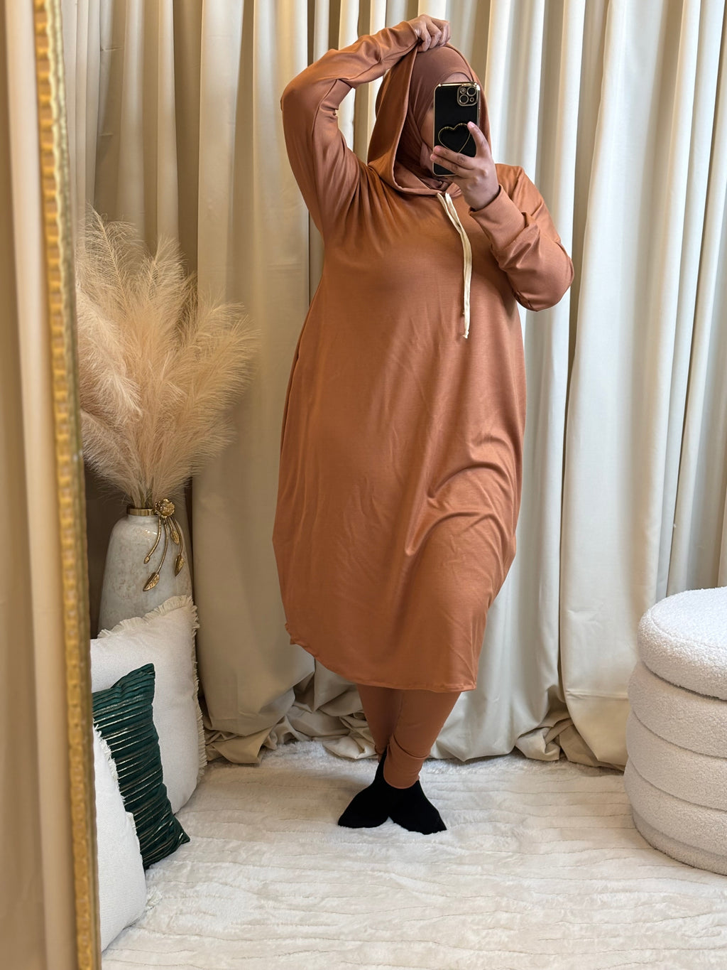 SS JOGGER SET (CARAMEL)