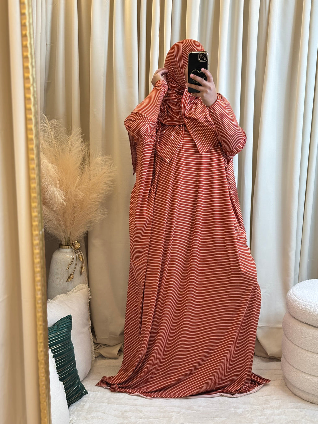 NAIMAH (ORANGE/GOLD SPARKLE)