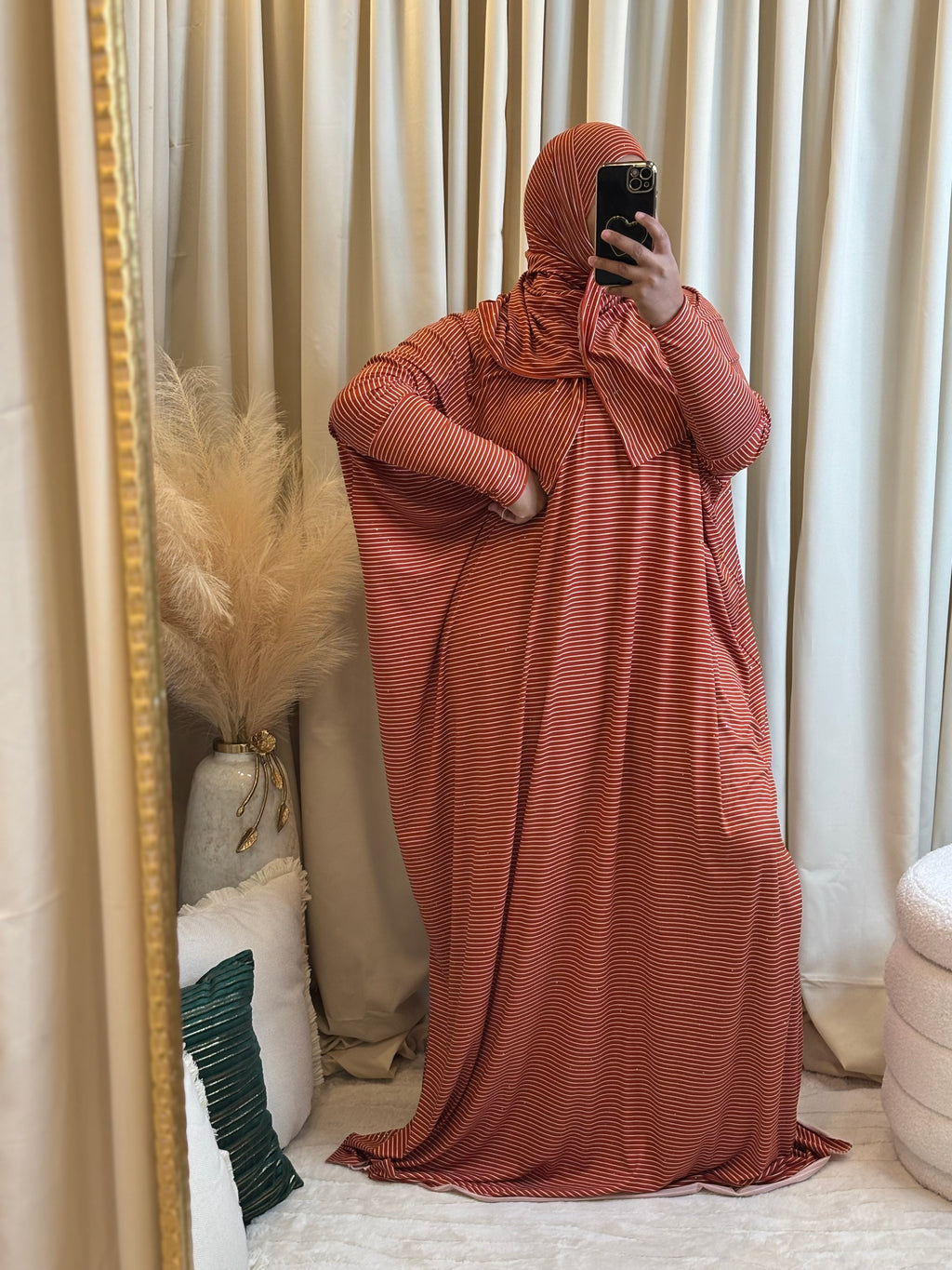 NAIMAH (ORANGE/GOLD SPARKLE)