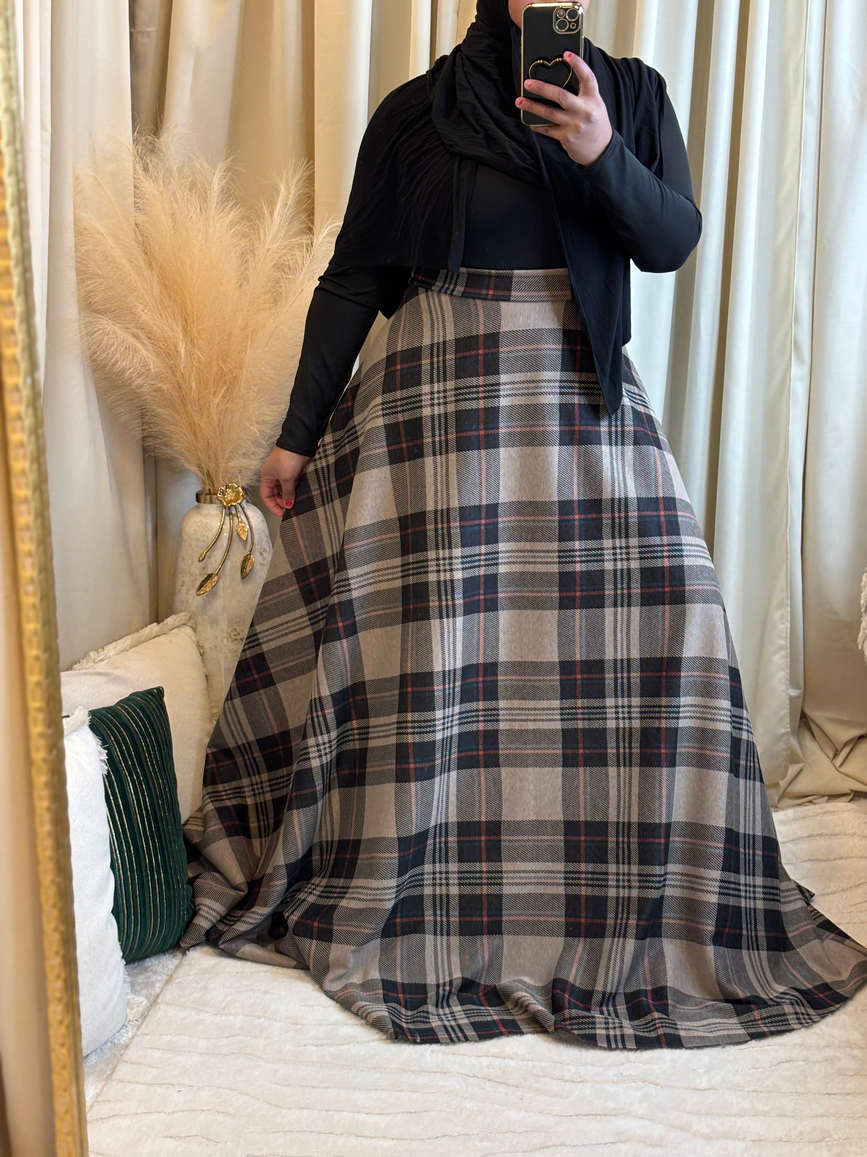 SS SKIRT (CHECK/PLAID)