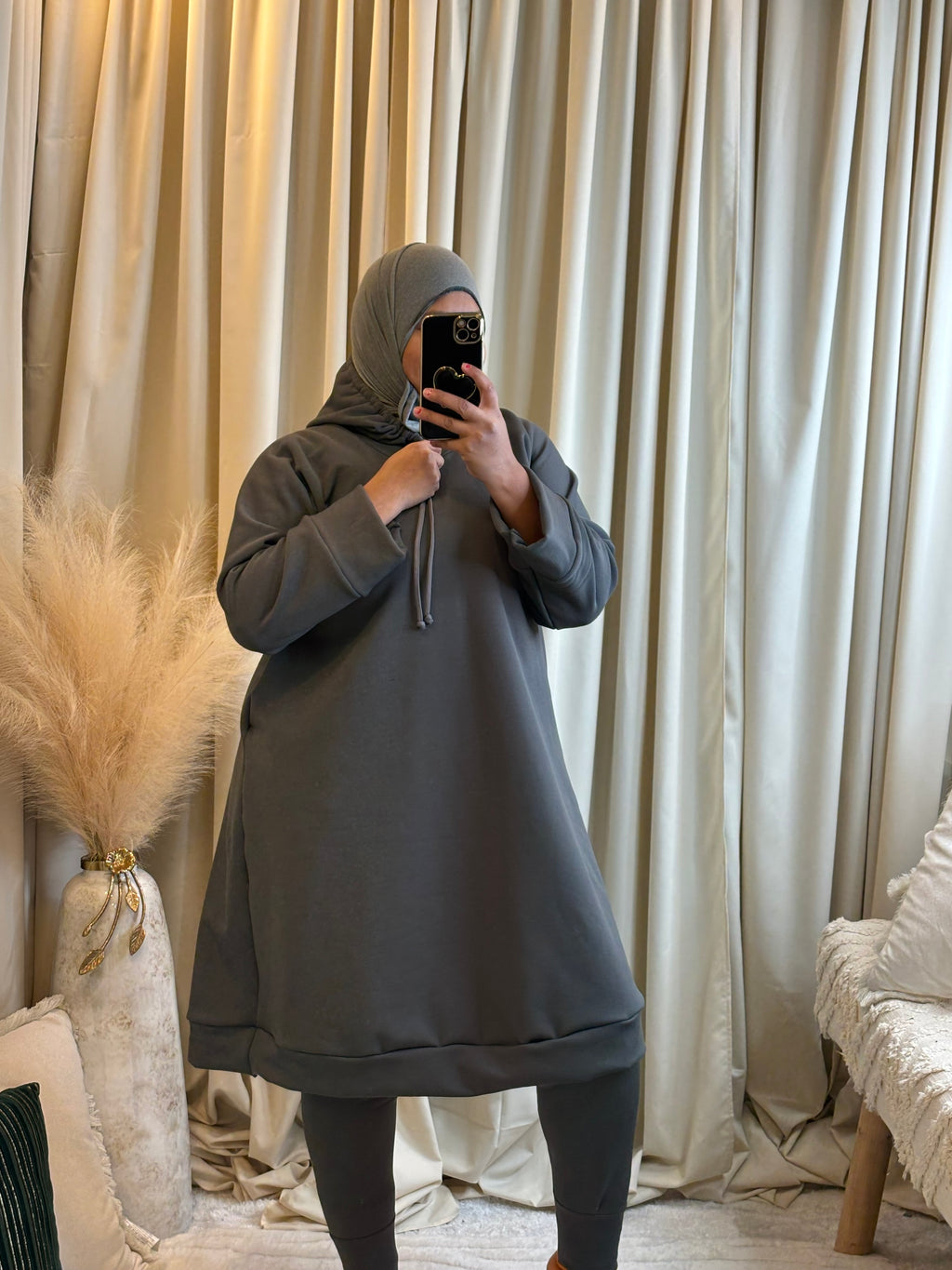 SS JOGGER SET (CHARCOAL)