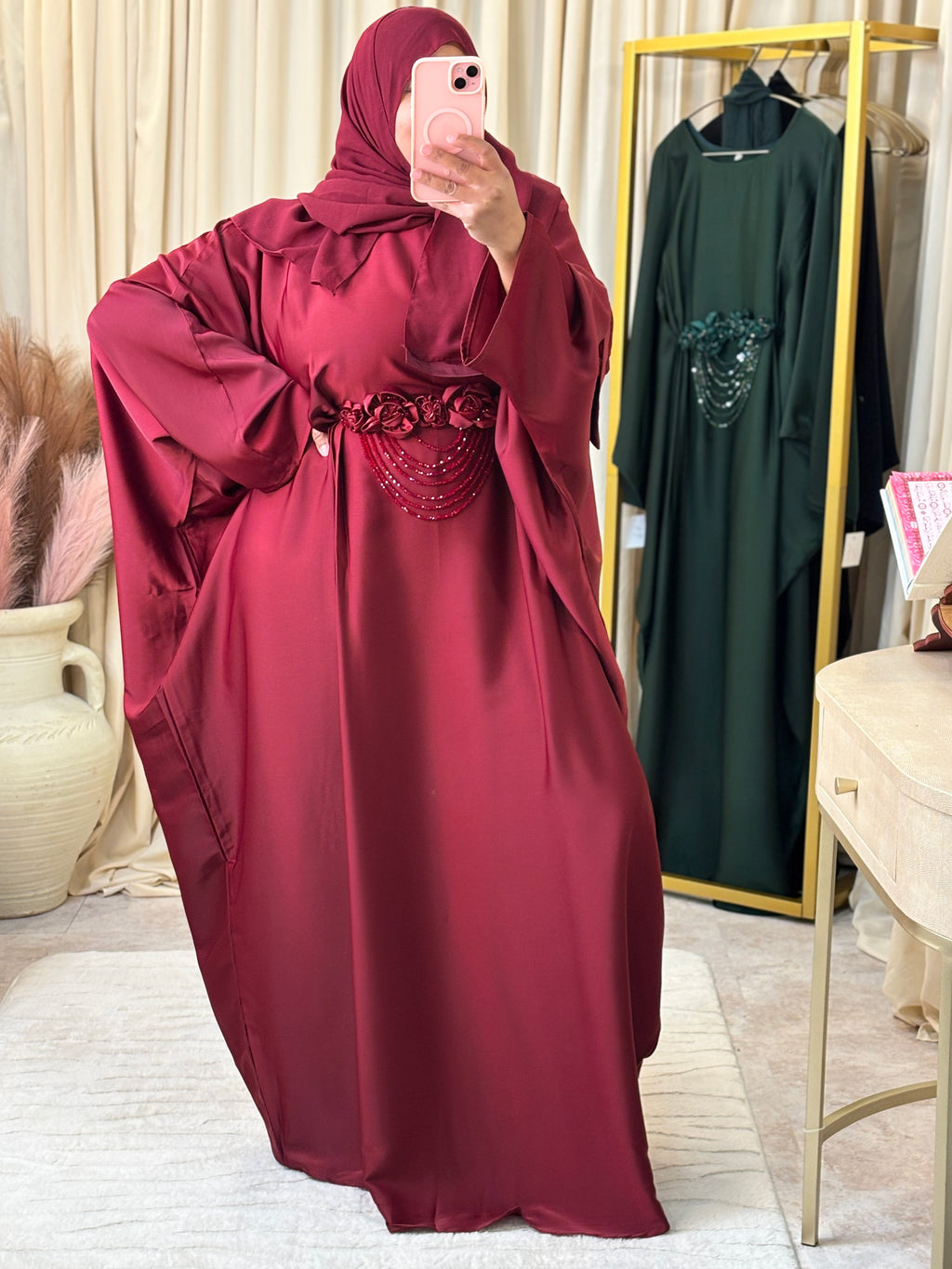 YASMIN (BURGUNDY)