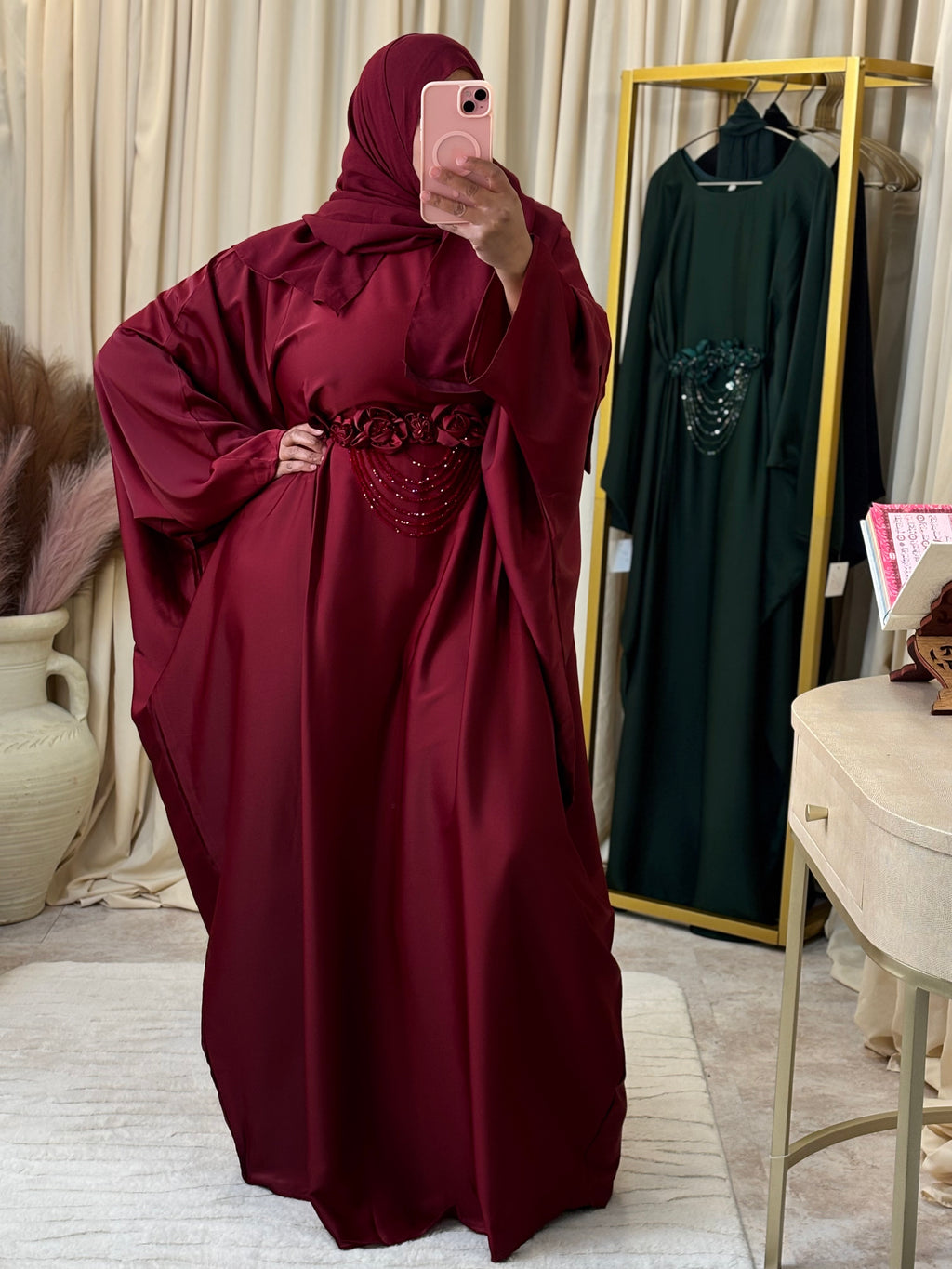 YASMIN (BURGUNDY)