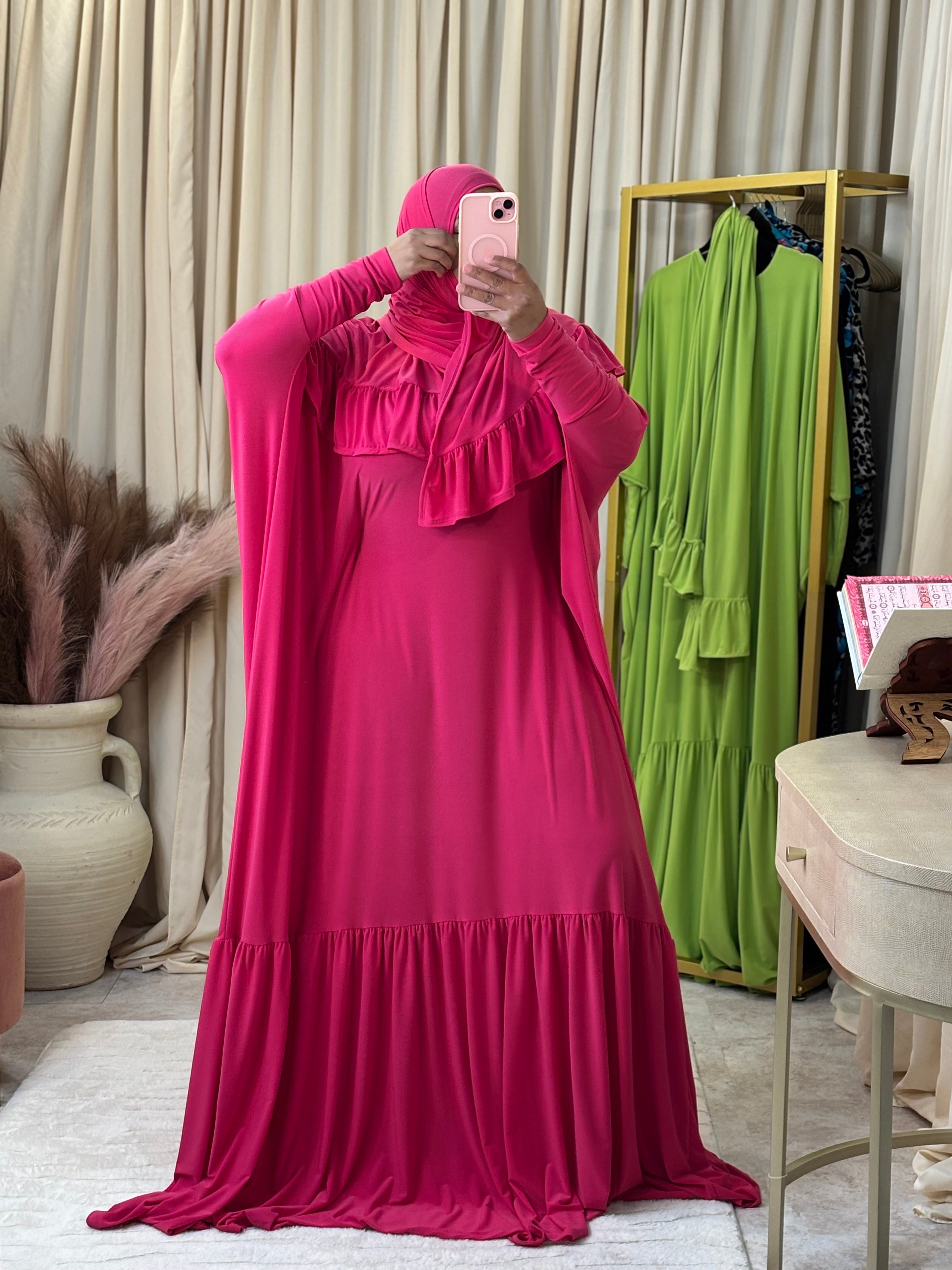 DESI RUFFLE (FUCHSIA)