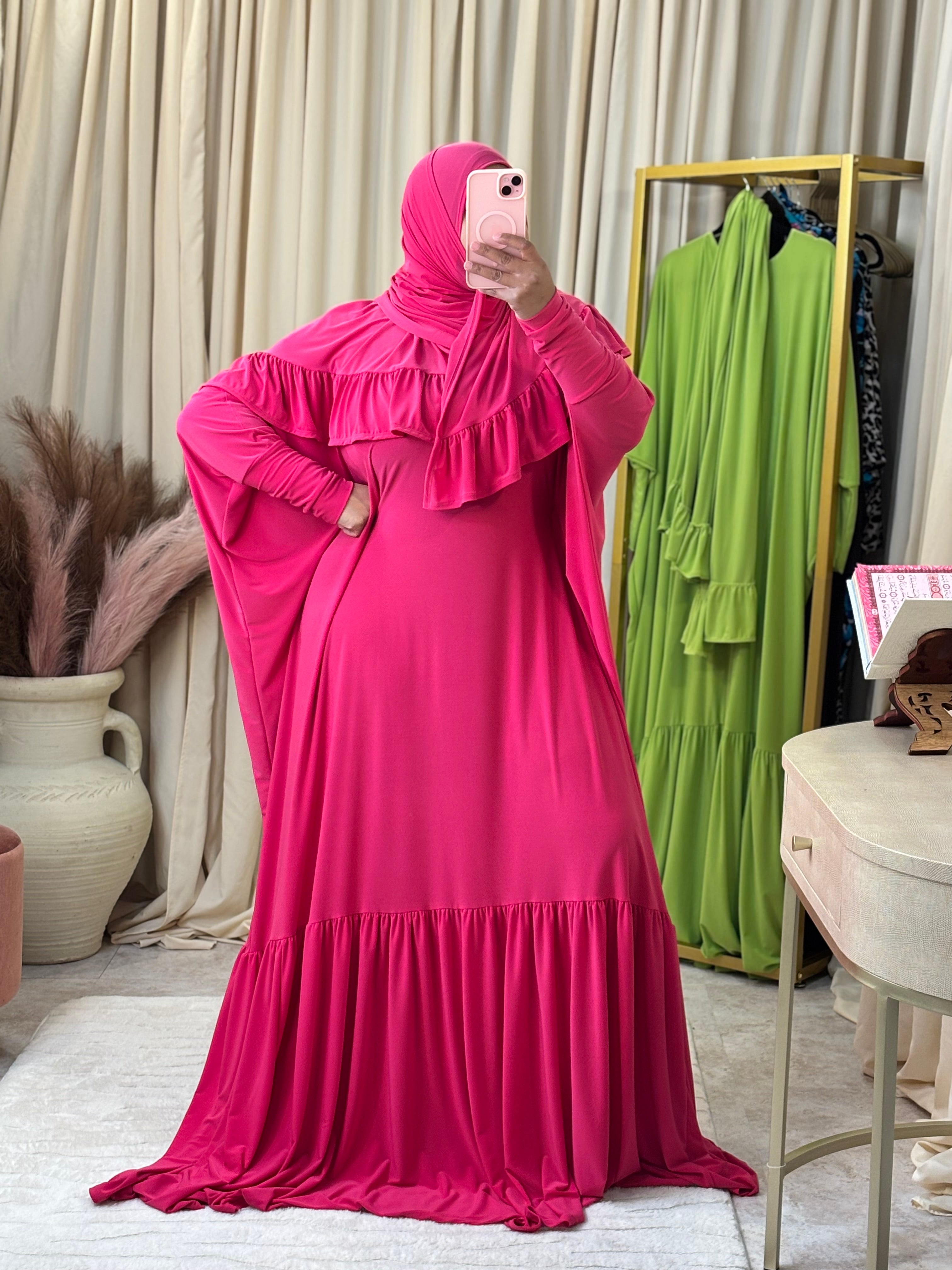 DESI RUFFLE (FUCHSIA)