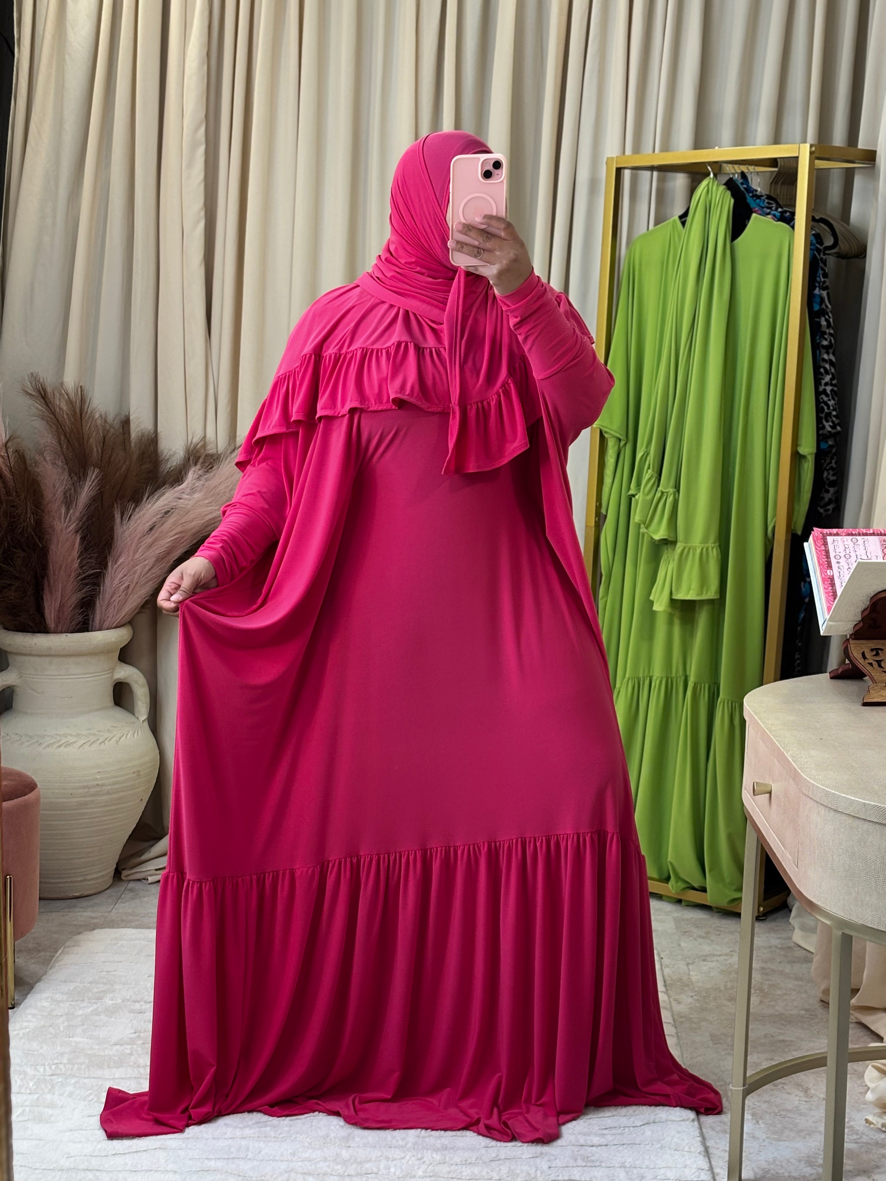 DESI RUFFLE (FUCHSIA)